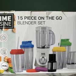 Prime Cuisine 15 Piece Blender Set new