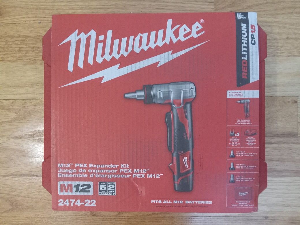 Milwaukee M12 Pex Expansion Kit