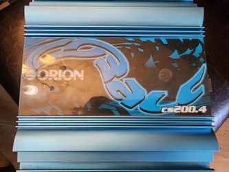 Orion Cobalt 4-channel amp, excellent old school sound