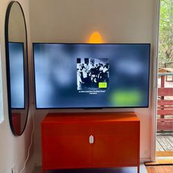 55” TCL 4k QLED Smart TV w/ Google TV + Full Motion Wall Mount