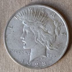Lot Of 3:  1923 Peace Silver Dollars