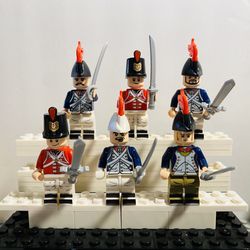 Imperial Navy Minifigures Admirals Minifigures | New Custom Lego Compatible Toys