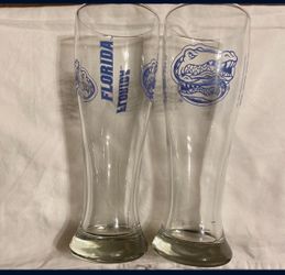 Florida Gator Pilsner Glasses