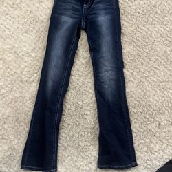 Dark Washed Bootcut Jeans