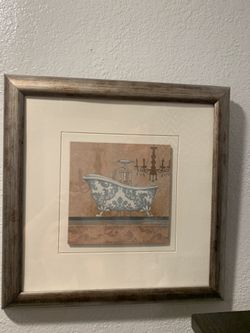 Bathroom frame 13 x13