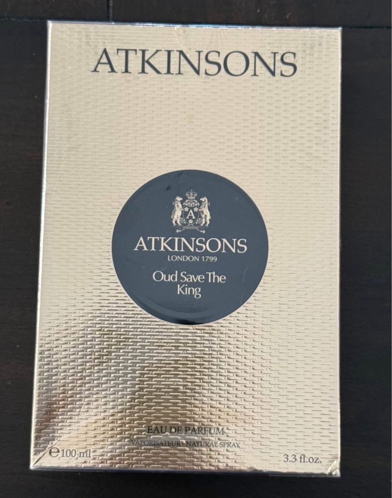Cologne- Atkinsons Oud Save The King