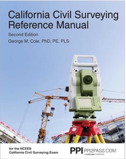 California civil surveying reference manual
