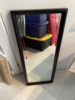 Wooden Mirror 16x40