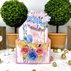 Mother’s Day Gift Box, Dia De Las Made Cajita Con Chocolate 