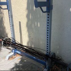 Fitness Gear Half Rack For Bench Press Squat