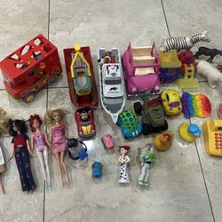 assorted toys