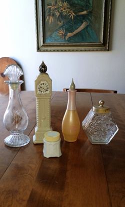 Vintage Avon decanters