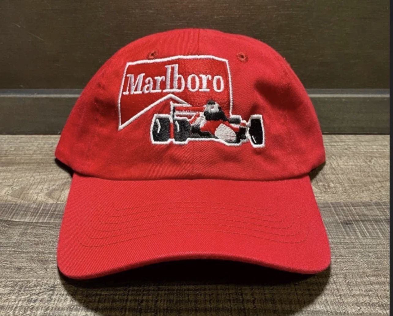 Deadstock Retro Marlboro Racing Embroidered Hat