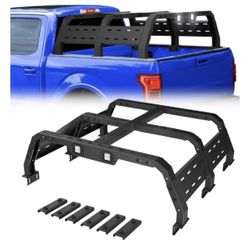 New in a sealed box Truck Bed Rack Adjustable Height 14.5'' to 17.3'' Without Railsystem Truck Bed Extender Compatible for Dodge Silverado F150 Tundra