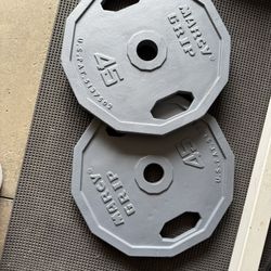 2-45 Lbs Olympic Weight 