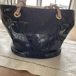 Michael Kors Leather Bucket Bag