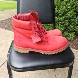 Timberland Red Boot