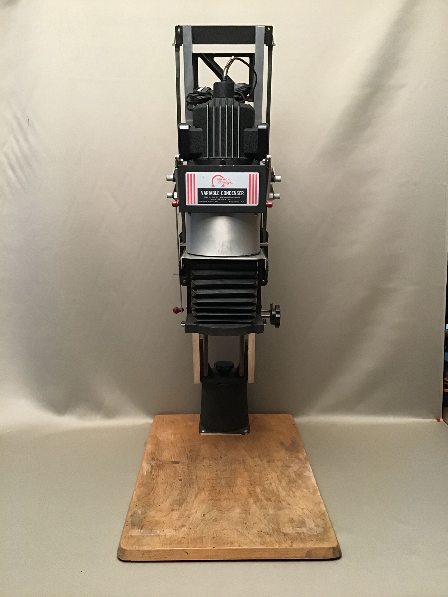 Simmons Omega Model DII 4 x 5 Darkroom Enlarger