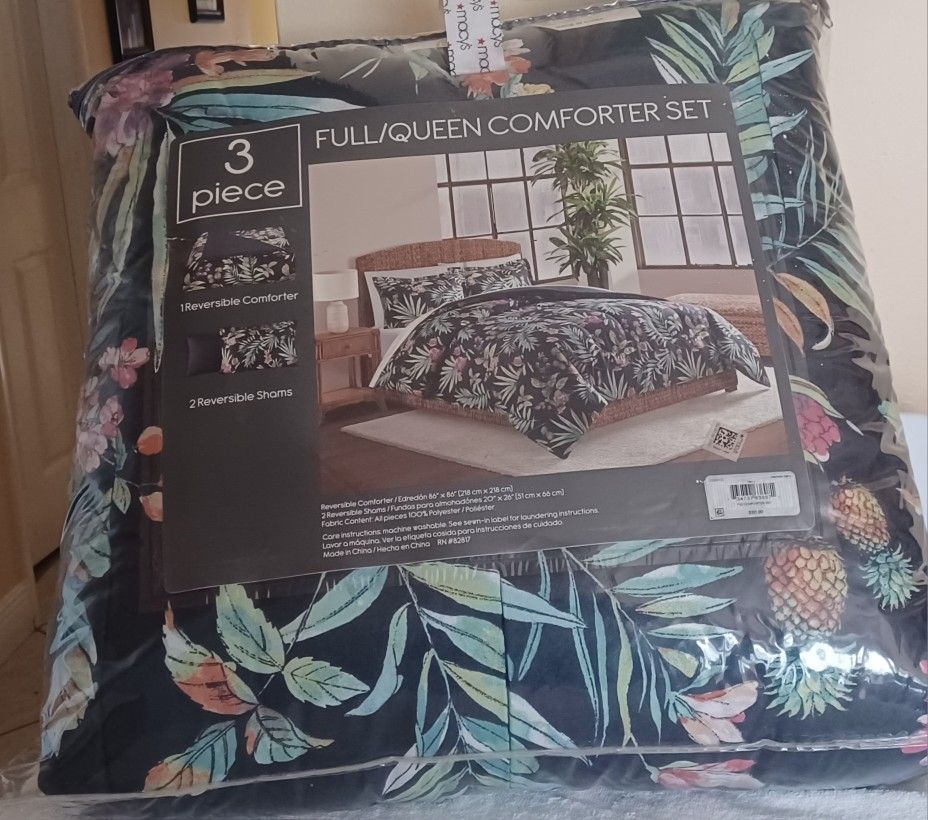 3 Piece Comforter Set