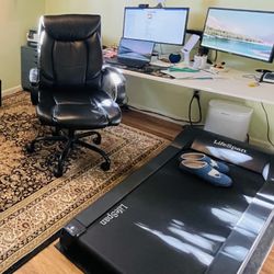 Electric Standing Desk With Treadmill 