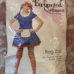 Girls Ragdoll Halloween Costume