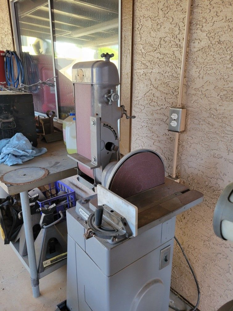 Rockwell Delta Belt & Disk Sander - 12" Disk 6x48 belt