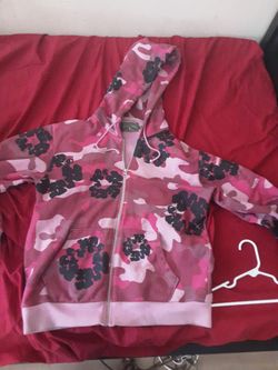 Pink Denim Tear Sweater