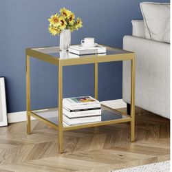 Glass Side Table