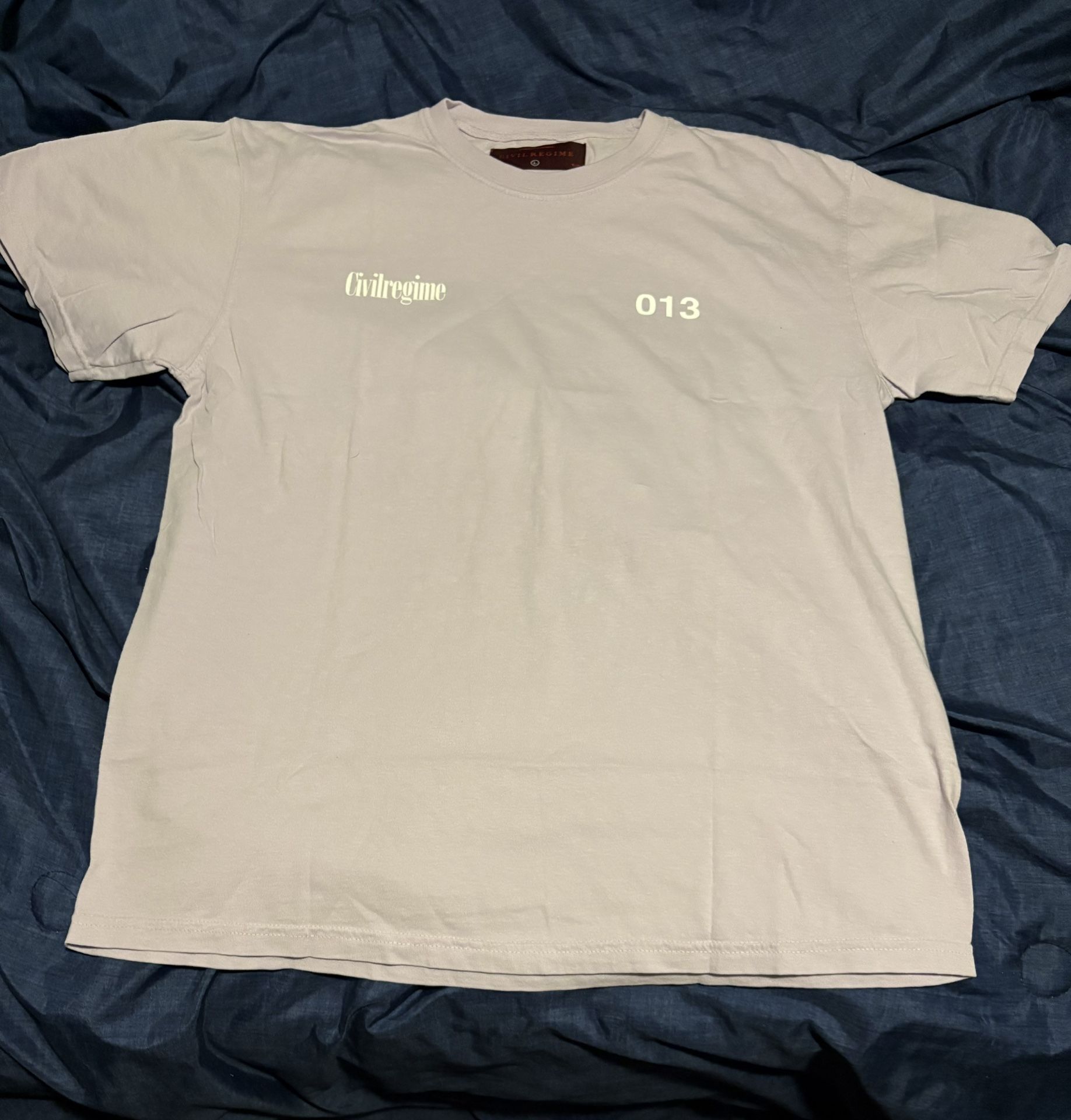 Civilregime Lavender Beauty in Chaos Shirt Size L (RARE LOW NUMBER 13)