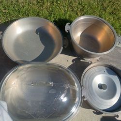 Mid evil Style Pots And Pans 