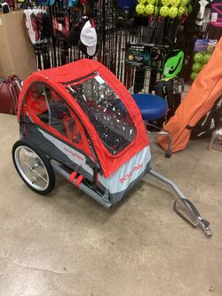 Schwinn Trailblazer Plus Foldable Single Bike Trailer (Read Description)