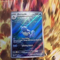 Wartortle 151 Illustration Rare 171/165 NM 