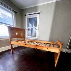 Solid Pine Twin Bed