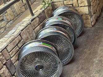 22 Inch Chrome Daytons Wire Wheels