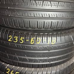 235/60/18 (2) Pirelli Installed 
