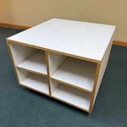 24” H × 30” W × 30” D  Storage cube
