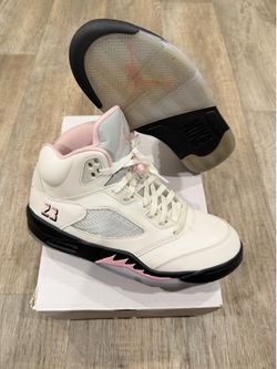 Medium Soft Pink Jordan 5