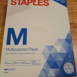 Staples Copy/Multipurpose Paper