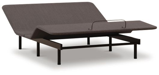 Head/Foot Model - Good Charcoal Gray Cal King Adjustable Base