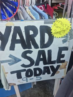Yard sale