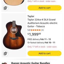 Taylor Guitar Rosewood