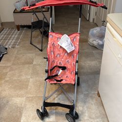 Brand new stroller never used with canopy