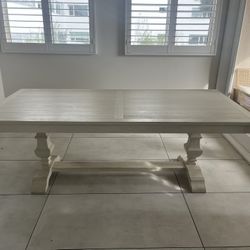 Pier 1 Solid Wood Dining Table