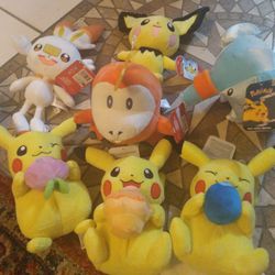 Brand New Pokemon Plushies Over 150 Different Ones To Choose From $15 Each