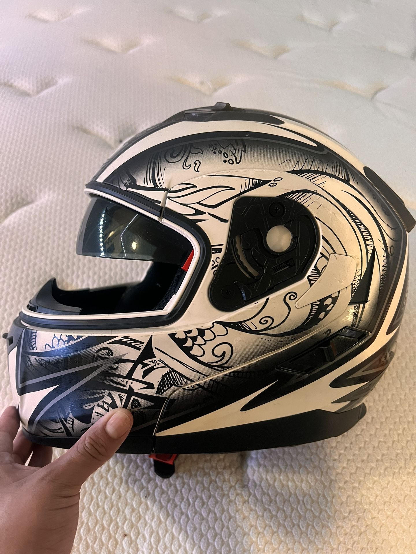 Demon Samurai Moto Helmet
