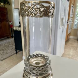 Gorgeous Fine Quality Castilian Imports Of Poland Heavy Vintage Candle Holder