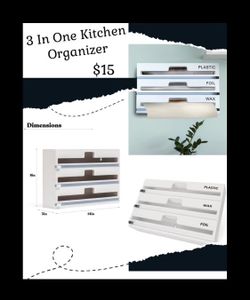 3 In 1 Kitchen Organizer