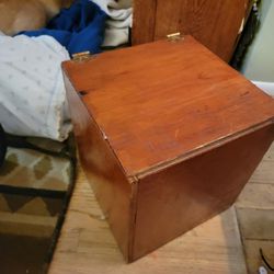 Handmade wooden  storage box