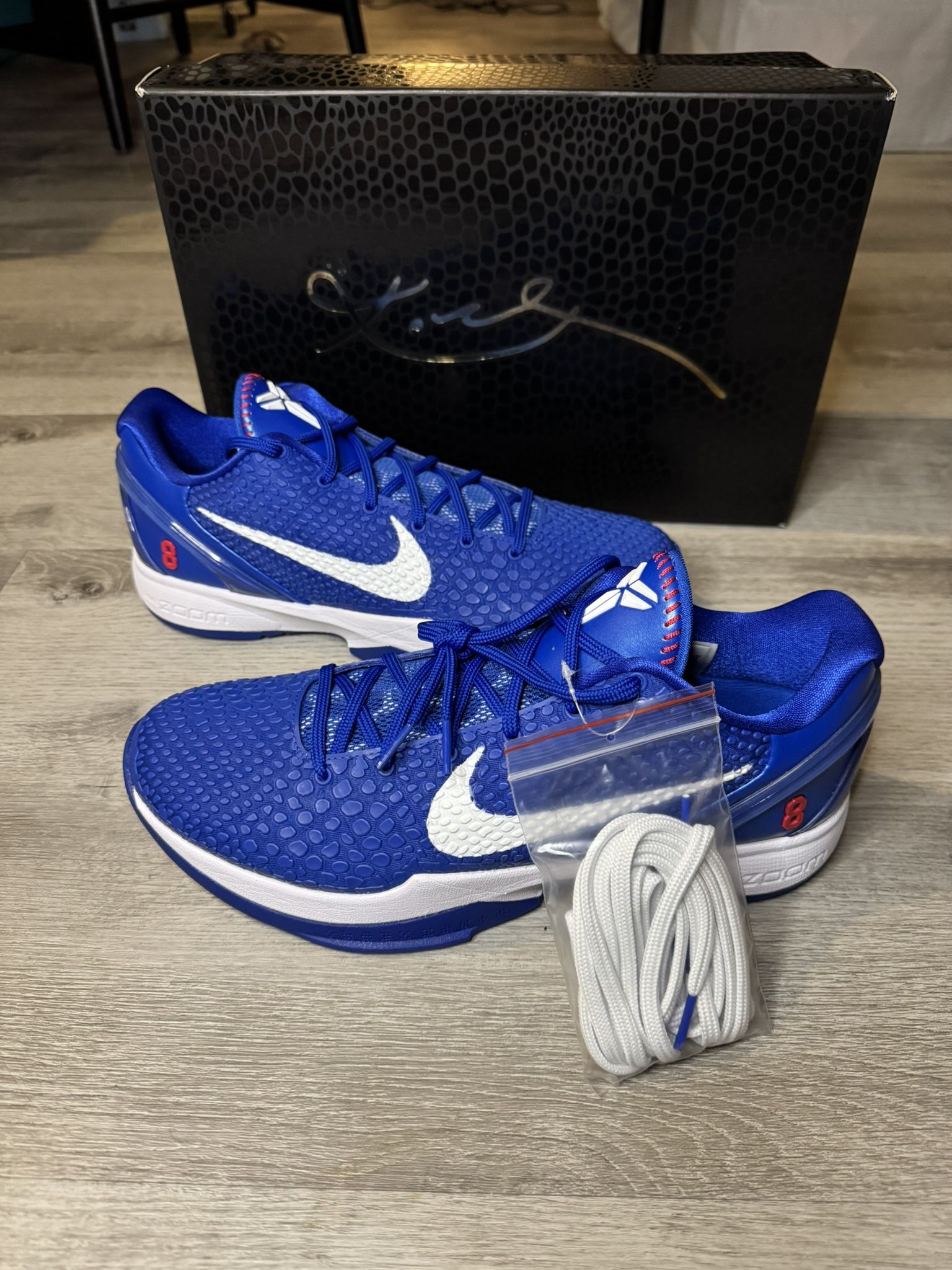 Size 11 - Nike Kobe 6 Protro Dodgers NEW