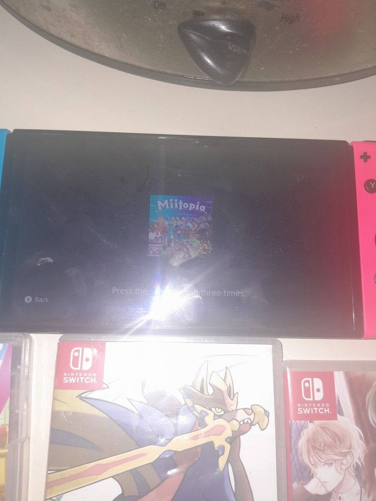Nintendo Switch Old With Games 
